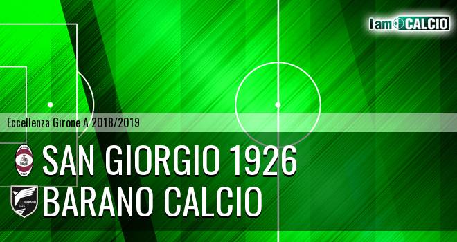 San Giorgio 1926 - Barano Calcio