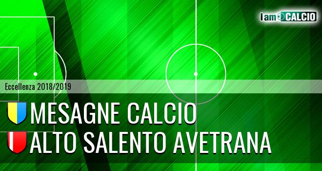 Mesagne Calcio - Avetrana Calcio