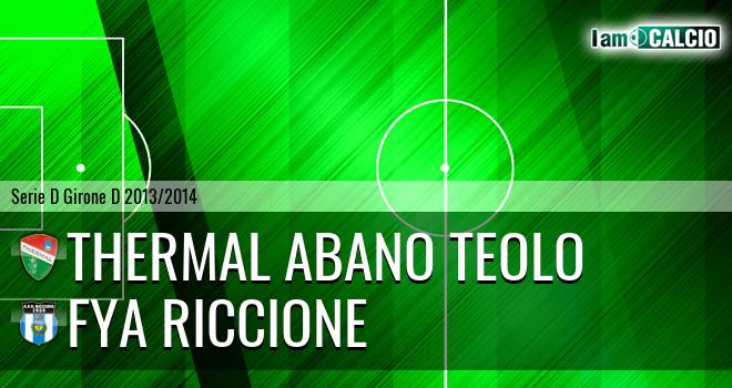 Thermal Abano Teolo - United Riccione
