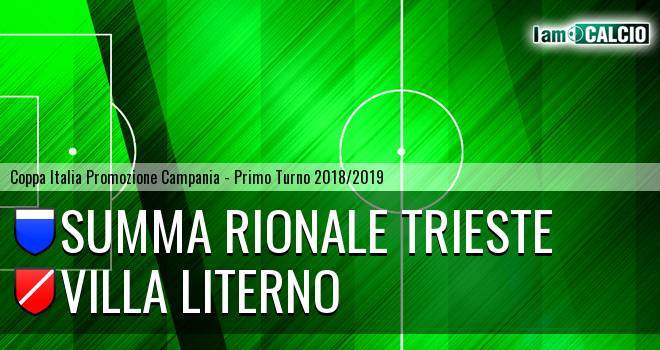 Summa Rionale Trieste - Villa Literno