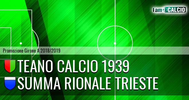 Teano Calcio 1939 - Summa Rionale Trieste