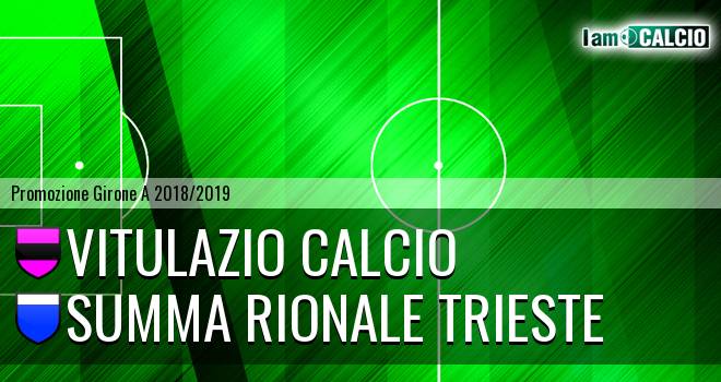 Vitulazio Calcio - Summa Rionale Trieste