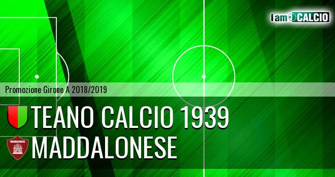 Teano Calcio 1939 - Maddalonese