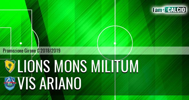 Lions Mons Militum - Vis Ariano Accadia