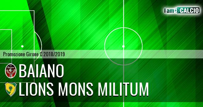 Baiano - Lions Mons Militum