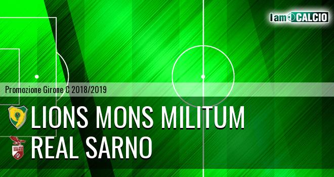 Lions Mons Militum - Real Sarno