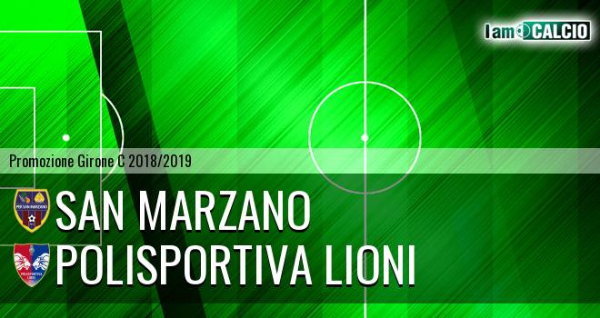 San Marzano - Polisportiva Lioni