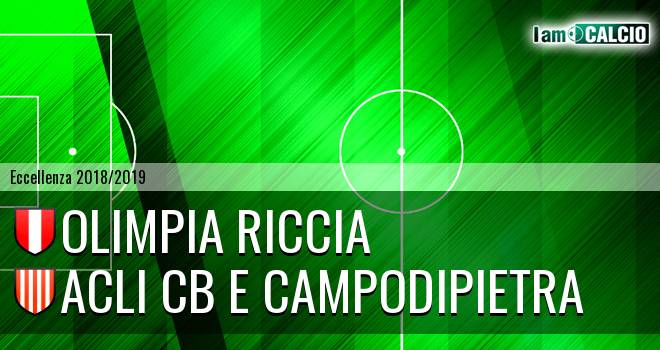 Olimpia Riccia - Acli Cb e Campodipietra