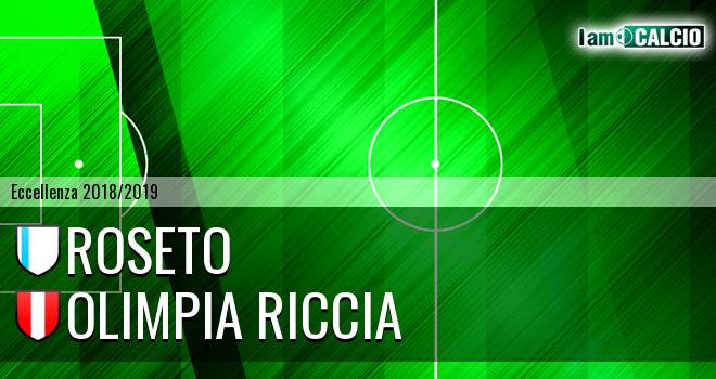 Roseto - Olimpia Riccia