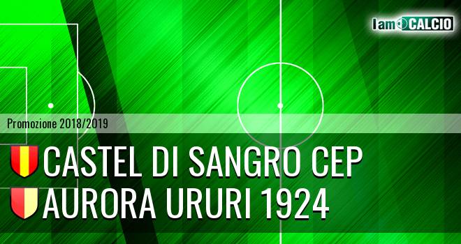 Castel di Sangro CEP 1953 - Aurora Ururi 1924