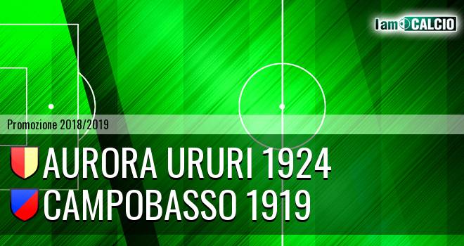 Aurora Ururi 1924 - Campobasso FC