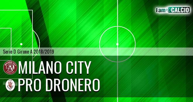 Milano City - Pro Dronero