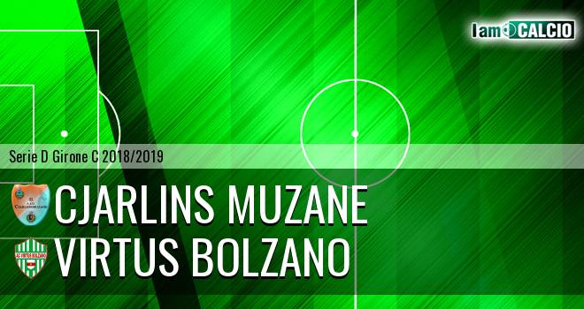 Cjarlins Muzane - Virtus Bolzano
