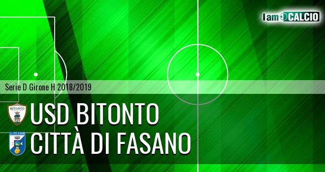 Bitonto Calcio - Citta' di Fasano