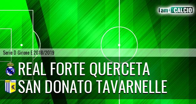 Real Forte Querceta - San Donato Tavarnelle