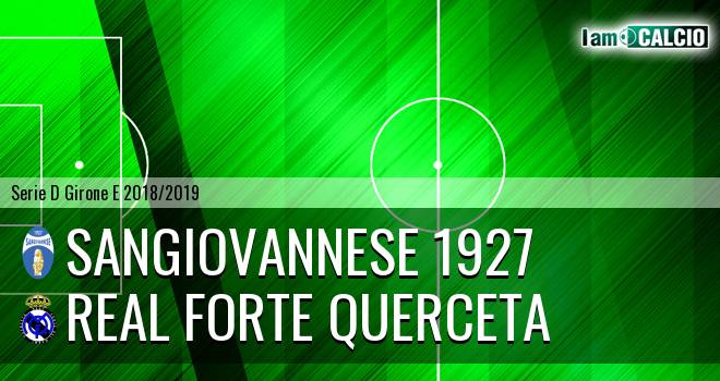 Sangiovannese 1927 - Real Forte Querceta