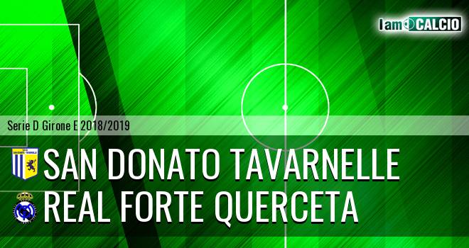 San Donato Tavarnelle - Real Forte Querceta