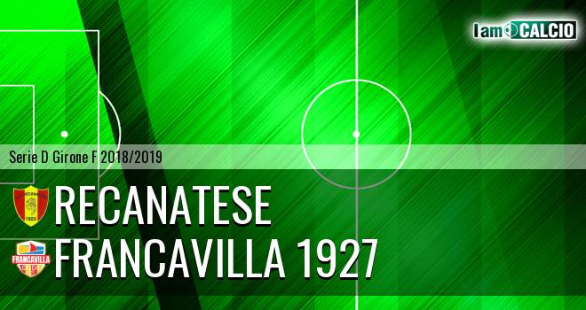 Recanatese - Francavilla 1927