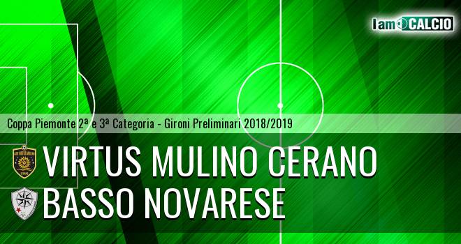 Virtus Mulino Cerano - Basso Novarese