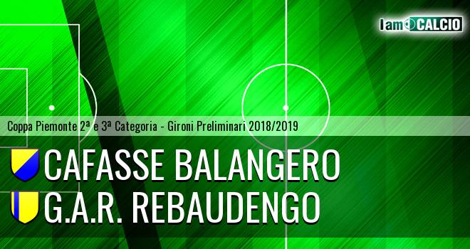 Cafasse Balangero - G.A.R. Rebaudengo