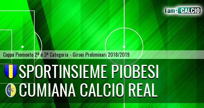 Sportinsieme Piobesi - Cumiana Calcio Real
