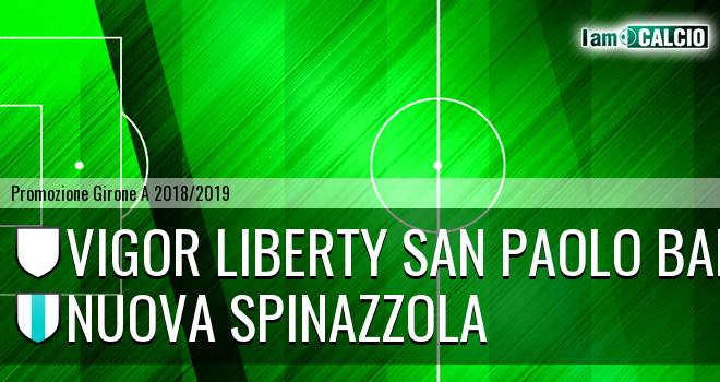 Vigor Liberty San Paolo Bari - Nuova Spinazzola