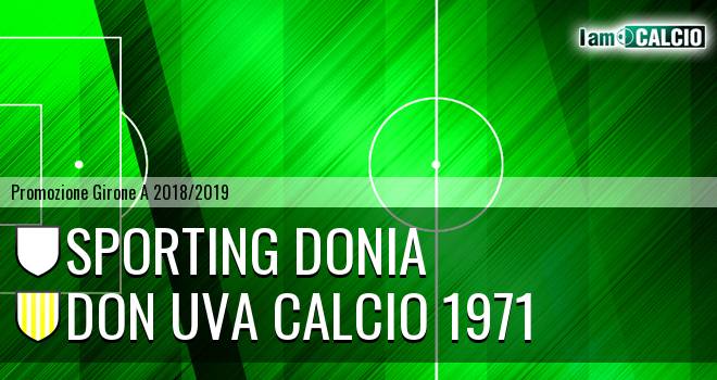 Sporting Donia - Don Uva Calcio 1971