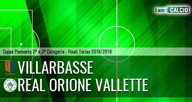 Villarbasse - Real Orione Vallette