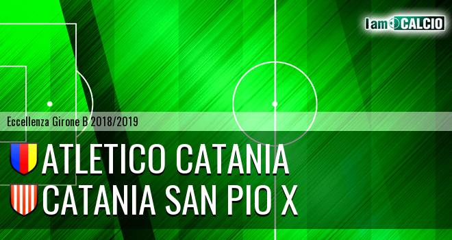 Atletico Catania - Catania San Pio X