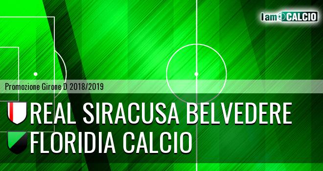 Real Siracusa Belvedere - Floridia Calcio