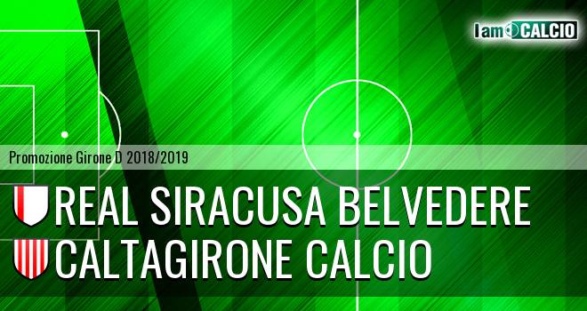 Real Siracusa Belvedere - Caltagirone Calcio