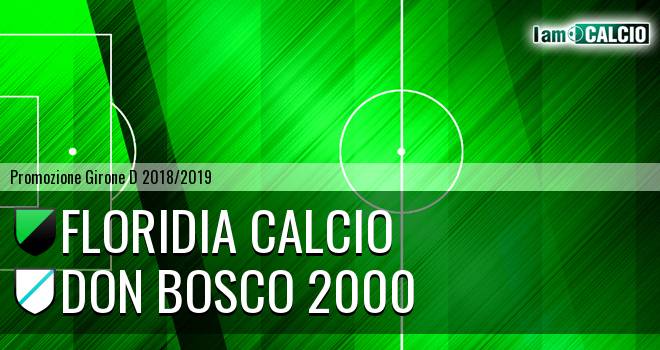 Floridia Calcio - Don Bosco 2000