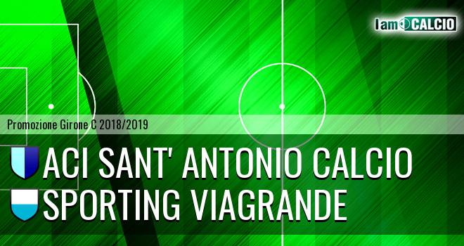 Aci Sant' Antonio Calcio - Sporting Viagrande