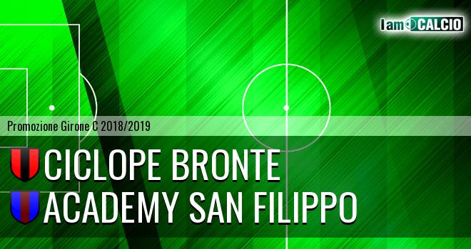 Ciclope Bronte - Academy San Filippo