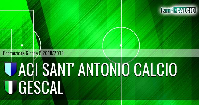 Aci Sant' Antonio Calcio - Gescal