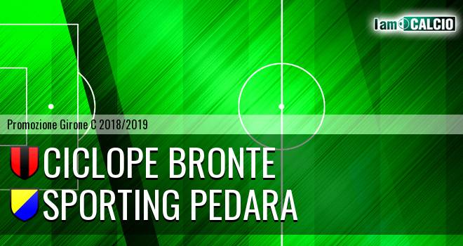 Ciclope Bronte - Sporting Pedara