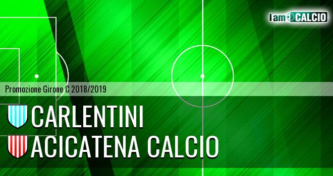 Carlentini - Acicatena Calcio