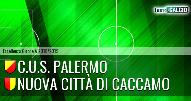 C.U.S. Palermo - Nuova Città di Caccamo