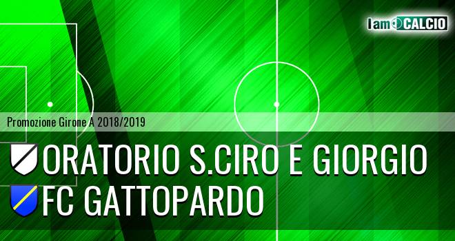 Oratorio S.Ciro e Giorgio - FC Gattopardo