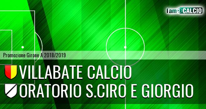 Villabate Calcio - Oratorio S.Ciro e Giorgio