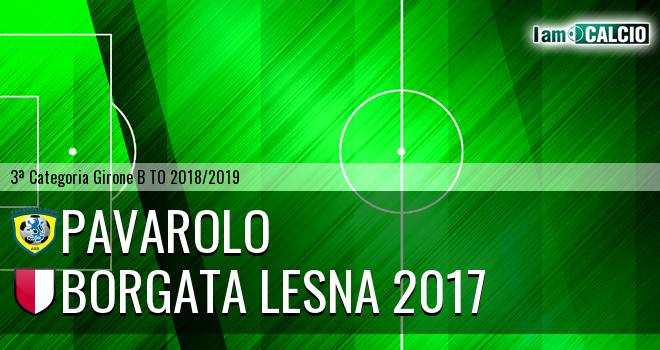 Pavarolo Calcio - Borgata Lesna 2017