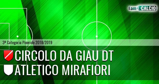 Circolo Da Giau DT - Atletico Mirafiori