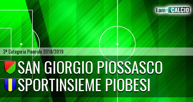 San Giorgio Piossasco - Sportinsieme Piobesi