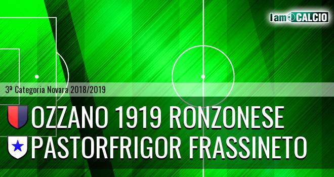 Ozzano 1919 Ronzonese - Pastorfrigor Stay