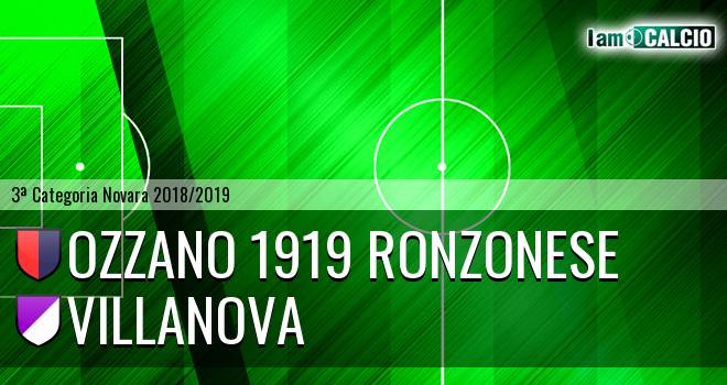 Ozzano 1919 Ronzonese - Villanova