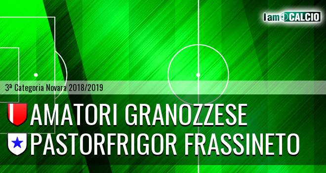 Amatori Granozzese - Pastorfrigor Stay