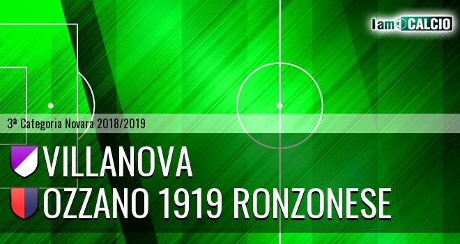 Villanova - Ozzano 1919 Ronzonese