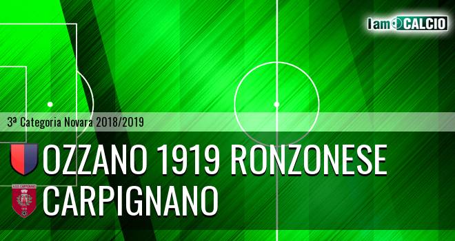 Ozzano 1919 Ronzonese - Carpignano