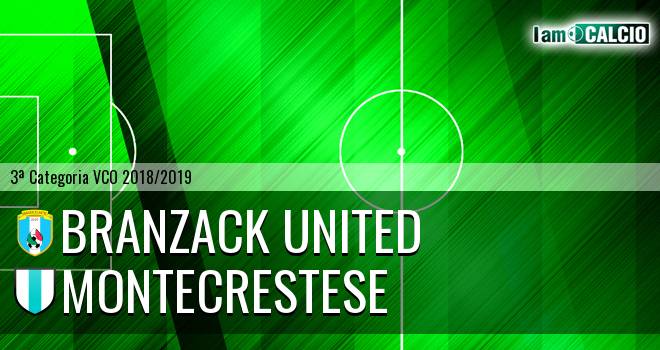 Branzack United - Montecrestese