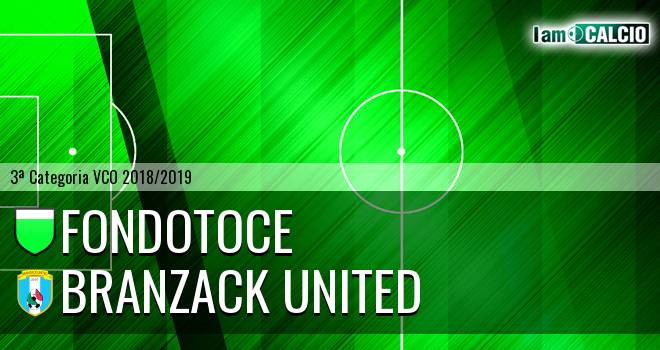 Fondotoce - Branzack United